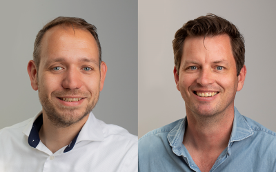 Rogier Koers (links) en Martijn van Veldhuizen